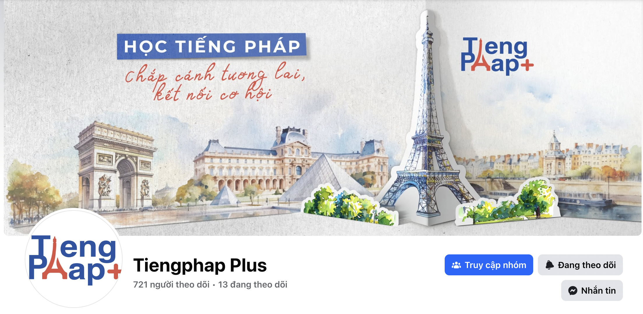 Dự án công cụ số TiengPhap Plus